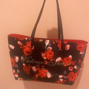 Victoria Secret rose tote
